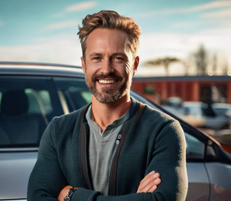 Portrait eines Kunden